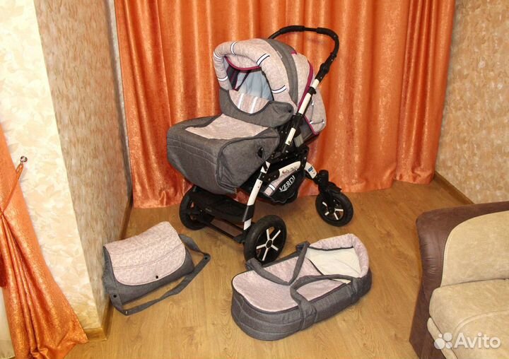 Детские коляски 3 в 1 verdi