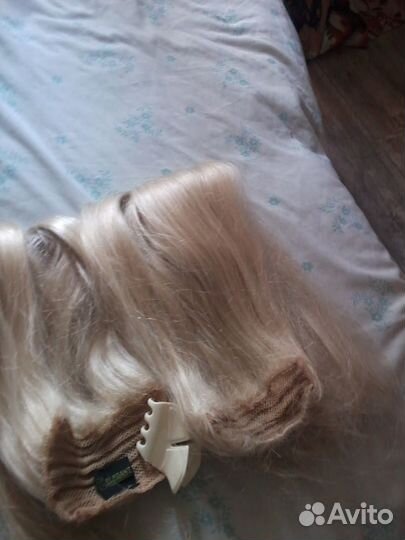 Волосы хвосты блонд