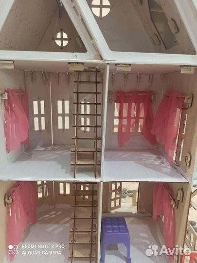 Детский игровой домик из дерева