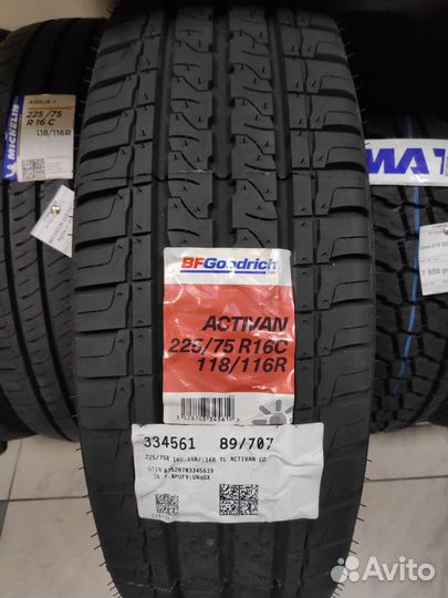 Bfgoodrich Activan 225/75 R16C 118R