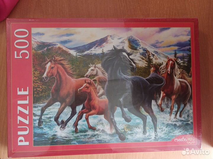 Пазлы новые 500 деталей