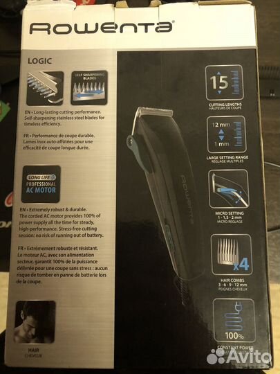 Машинки для стрижки Rowenta