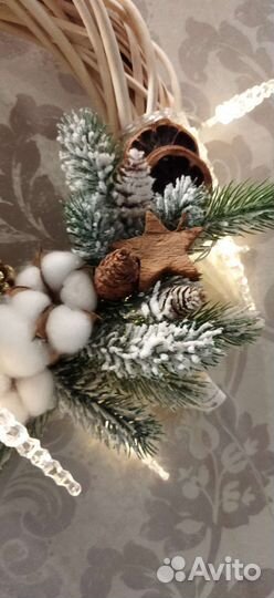 Венок новогодний