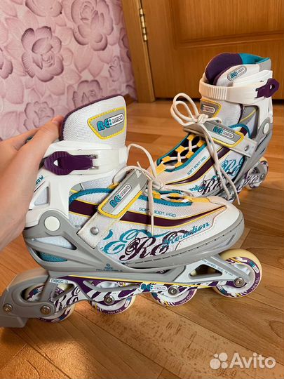 Роликовые коньки, раздвижные, р. 36 - 41