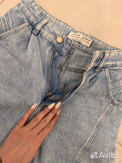 Джинсовые шорты zara 32
