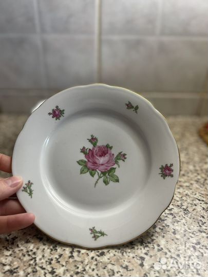 Тарелка Фарфоровая ГДР