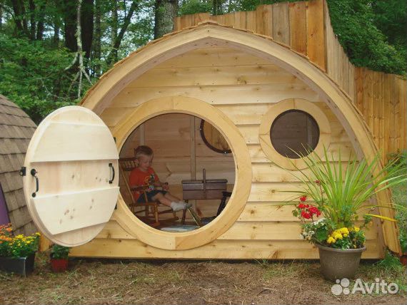 Детский домик для дачи