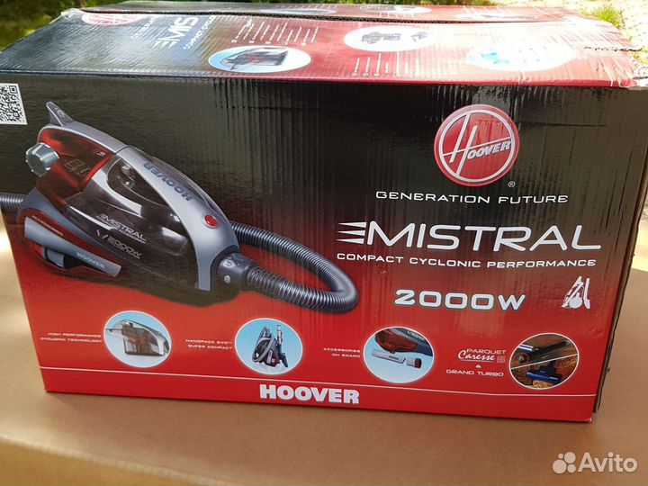 Пылесос Hoover Mistral новый