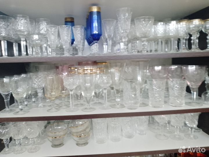 Винтаж фужеры бокалы стопки СССР приобрету