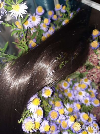 Пряди на заколках,70 см