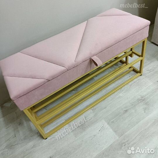 Обувница банкетка в прихожую по индивидуальному ра