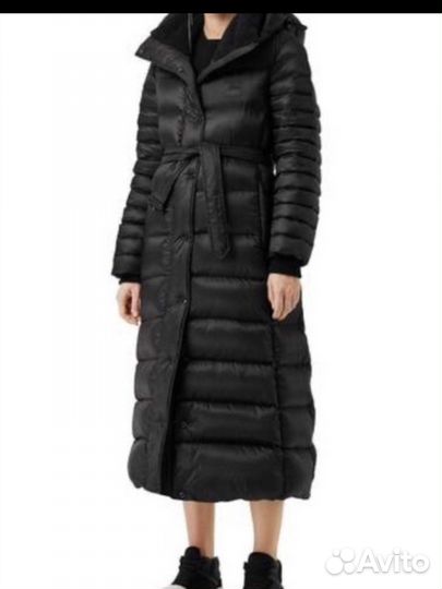 Пуховик женский burberry новый оригинал
