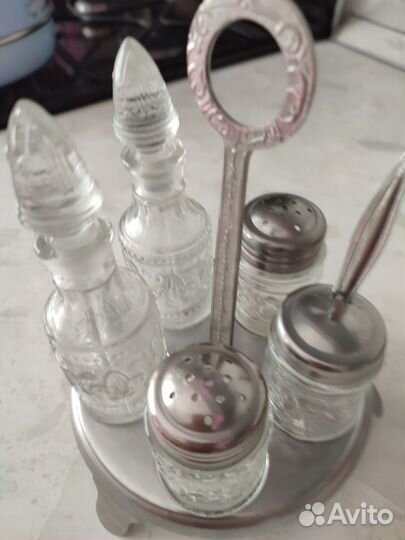 Набор для специй СССР Кремль рюмки перевёртыши