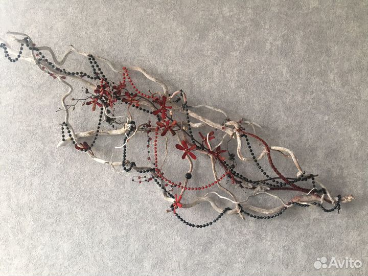 Декоративные ветки орешника- корилиус(натуральные)