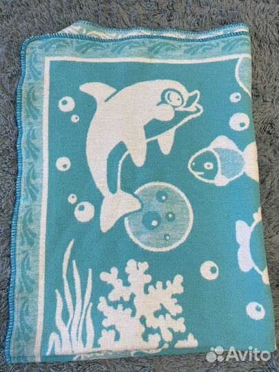 Одеяло байковое детское