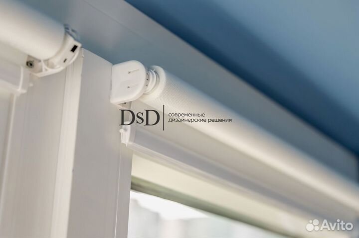 Римские рулонные шторы