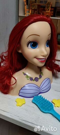 Торс для создания причесок Disney Ариэль