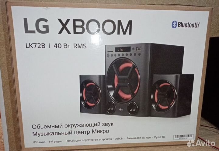 Speaker lg xboom store lk72b