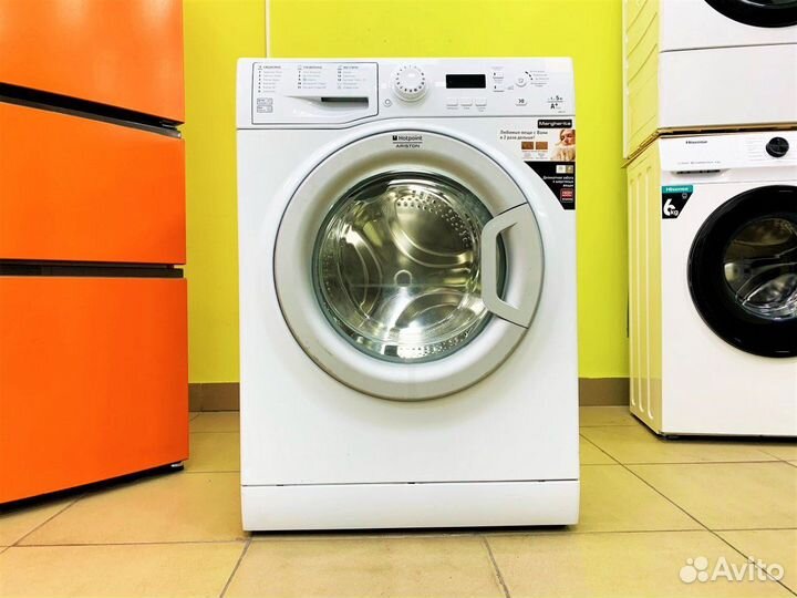 Стиральная машина узкая бу Ariston. Гарантия