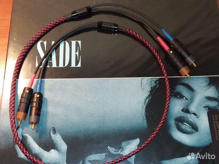 Межблочный кабель медь/серебро/тефлон 1метр