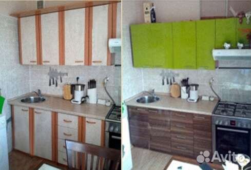 Замена кухонных фасадов