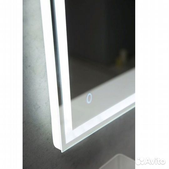 Зеркало BelBagno 100 spc-grt-1000-800-led-btn Хром