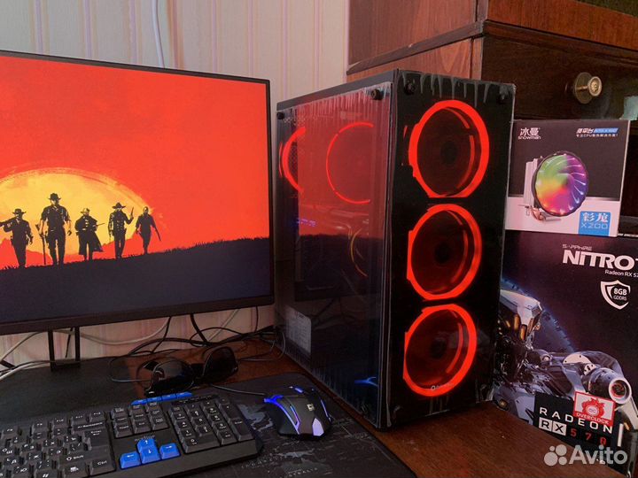 Игровой пк i7/RX570/32GB