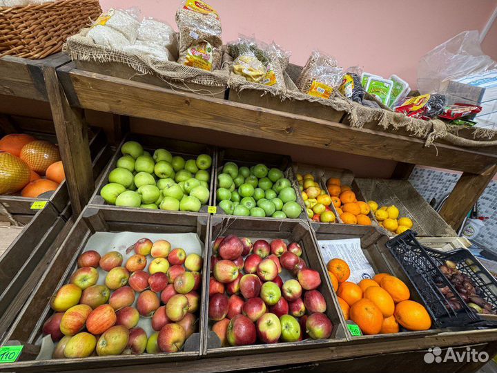 Торговое оборудование фрукты овощи, одежды