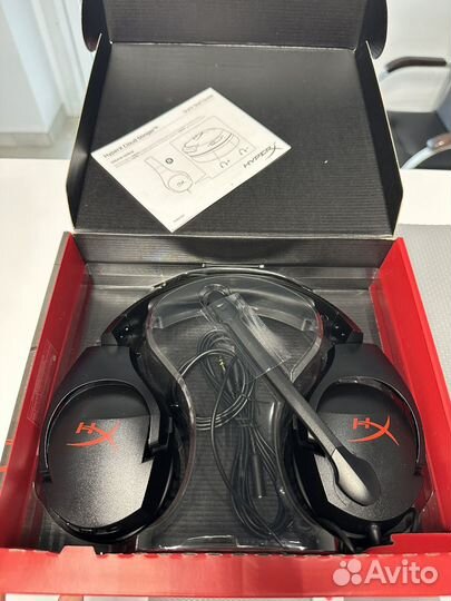 Игровые наушники проводные HyperX (новые)