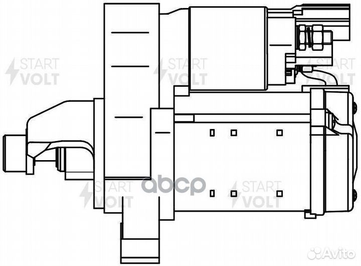 Стартер VAG Q5 (08) 2.0tfsi/A6 (11) /A4 (11)