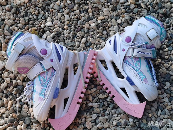 Коньки детские раздвижные