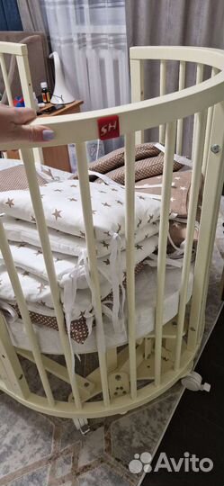 Детская кроватка трансформер 8 в 1