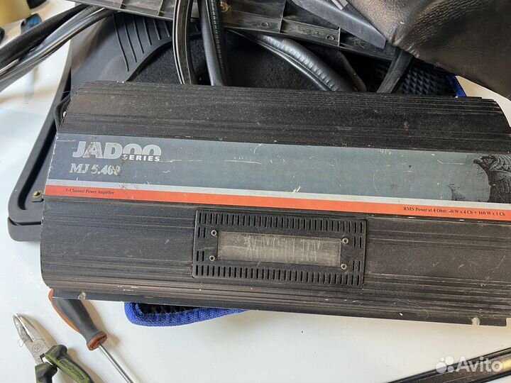 Усилитель 4 канальный mystery jadoo series