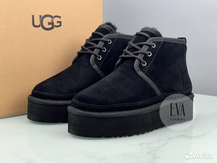 Женские ботинки Ugg Neumel Platform Black