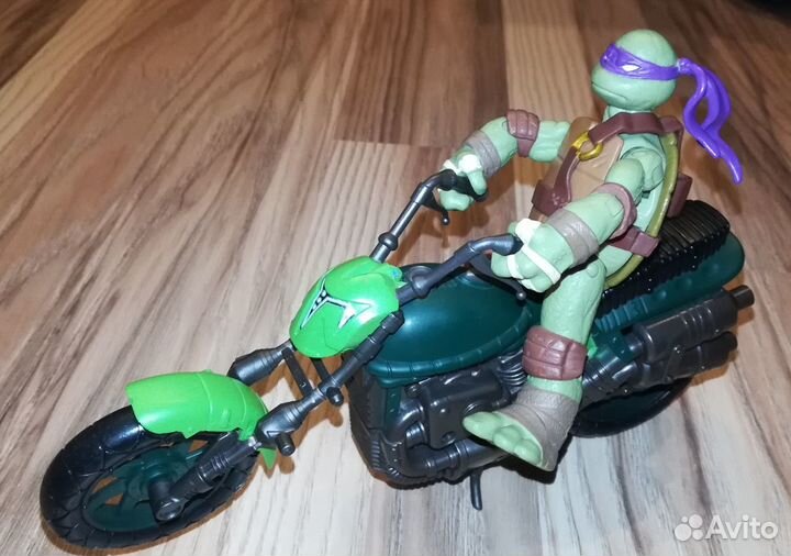 Чер-ниндзя на мот-ле, Nerf, оружие ч-н, пластик 3d