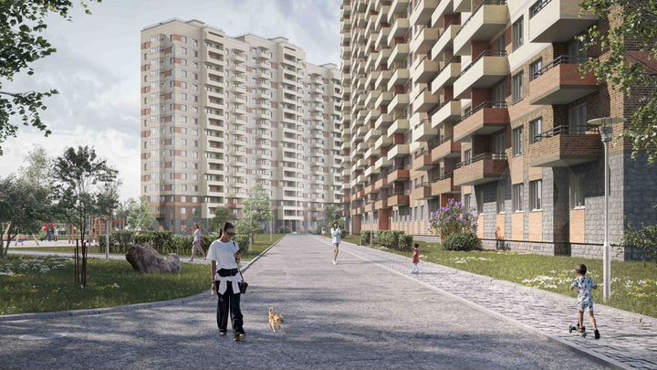 1-к. квартира, 34,6 м², 1/18 эт.