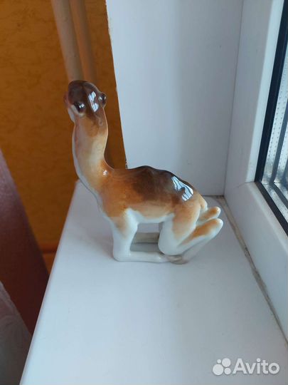 Фарфоровые статуэтки верблюд лфз
