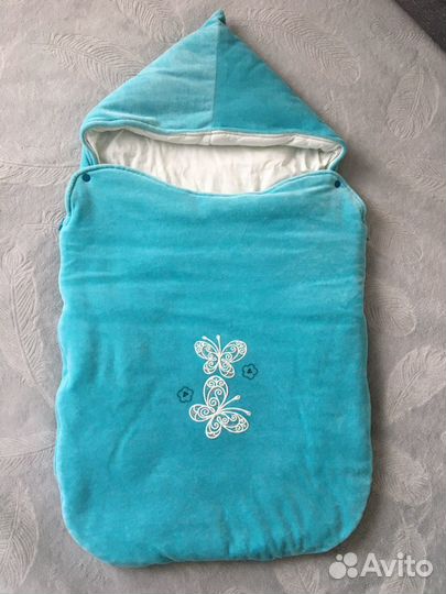 Теплый конверт в коляску