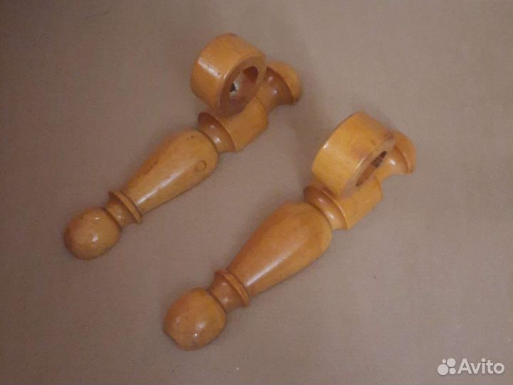 Держатели гардин. Дерево