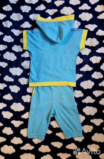 Костюм хлопковый, р. 98-104