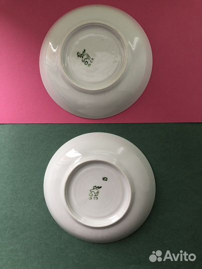 Чайные блюдца