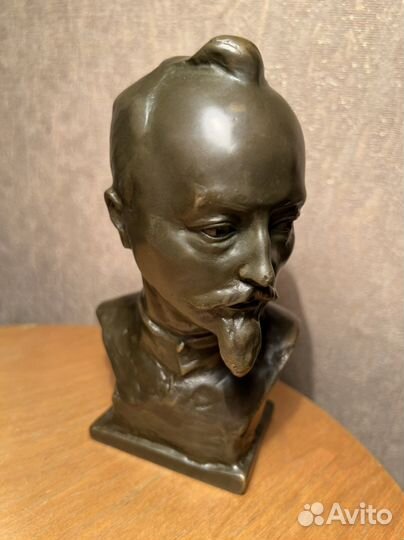 Бюст Феликс Дзержинский СССР 17 см Бронза кгб