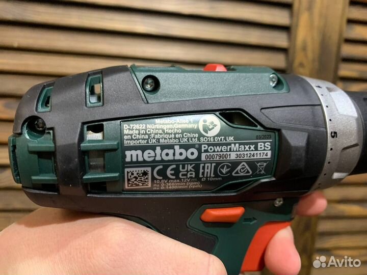 Шуруповерт metabo новый
