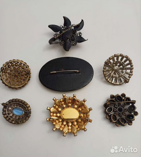 Брошь винтаж Чехия, Германия, СССР