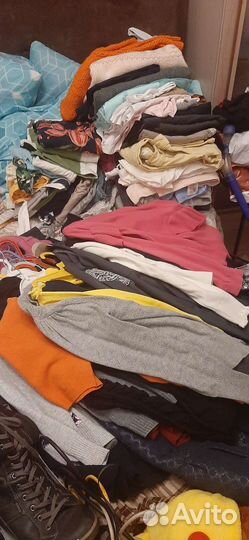 Вещи пакетом на девочку от 7 до 10