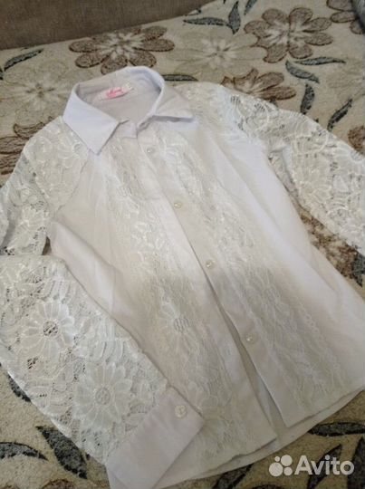 Блузка школьная 122