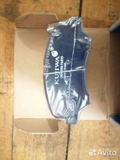 Передние торм колодки soliaris, rio