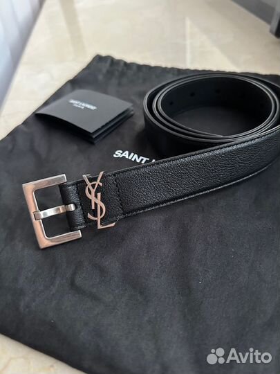 Ремень женский кожаный черный