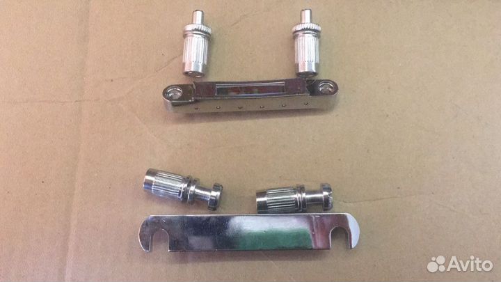 Бридж электрогитары Les Paul комплект хром