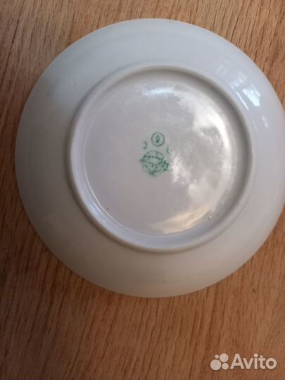 Блюдца СССР лфз Дулево Вербилки